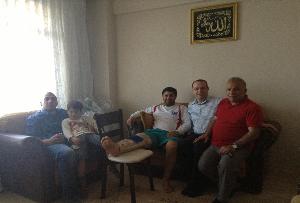  Alibeyköy Mahalle Başkanımız Cavit Eğmen Menisküs ameliyatı  oldu.