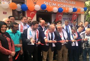 Dümeciler İrtibat Bürosunun Açılışını Yaptık.