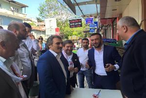 Sevgi Yürüyüşümüzü ve Esnaf Ziyaretimizi Gerçekleştirdik.