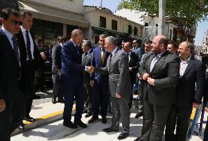 Cumhurbaşkanımız, Salih Tuna’nın Babasının Cenazesine Katıldı.