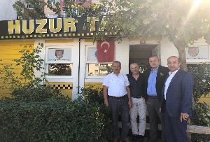 Karadolap Mahallemizde Huzur Taksi Durağına ziyaret 