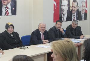 Sn. Aziz Babuşçu Yönetim Kurulumuzu Ziyaret Etti